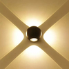 4W Kleine NIEUWE Collectie Ball Lights Outdoor Down Light Multi-color Lights Externe Wandlampen Armatuur LED Wandlamp LED Wall Lampen