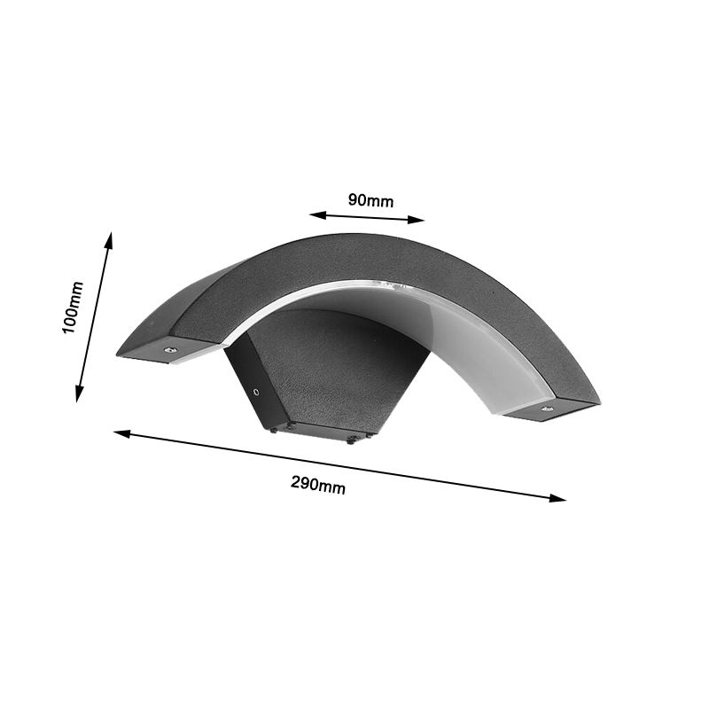 2023 Tuya App Slimme wandlamp LED intelligente wandlamp IP65 waterdichte kleurrijke modieuze decoratieve wandlamp