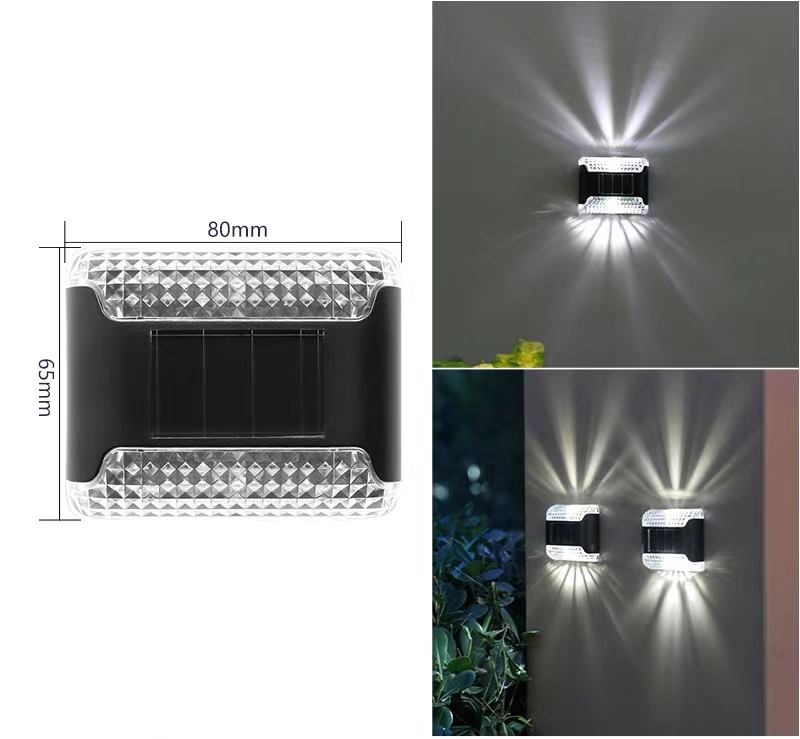 Outdoor waterdichte aluminium LED tuintrap vloerlamp op zonne-energie oprit Road Stud Garden Street Marker Dock Deck Light
