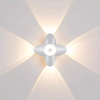 LED Outdoor Wandlamp Up Down Decoratie Spotlight Lotus Villa Gang Balkon Gang Achtergrond Wandlamp
