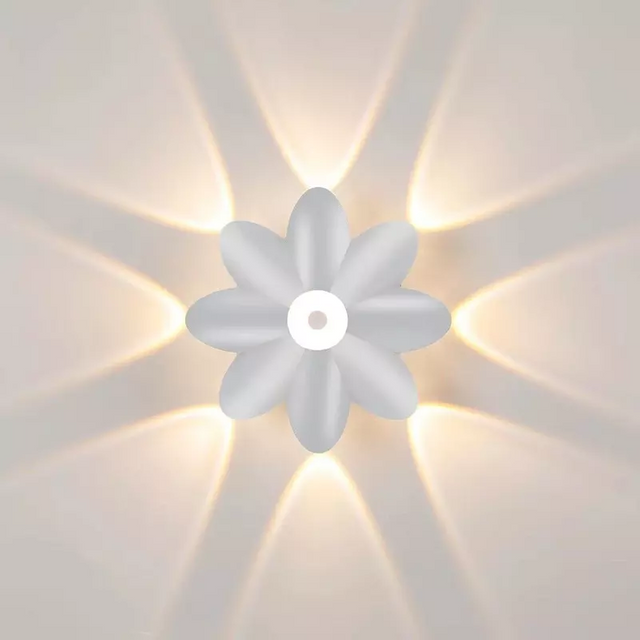 LED Outdoor Wandlamp Up Down Decoratie Spotlight Lotus Villa Gang Balkon Gang Achtergrond Wandlamp