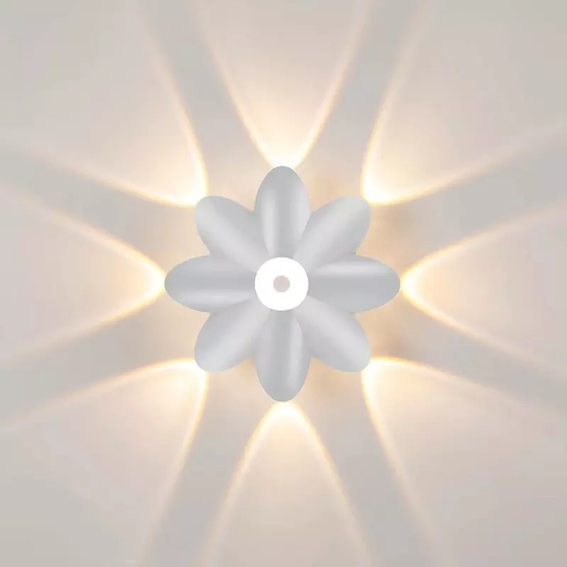 LED Outdoor Wandlamp Up Down Decoratie Spotlight Lotus Villa Gang Balkon Gang Achtergrond Wandlamp