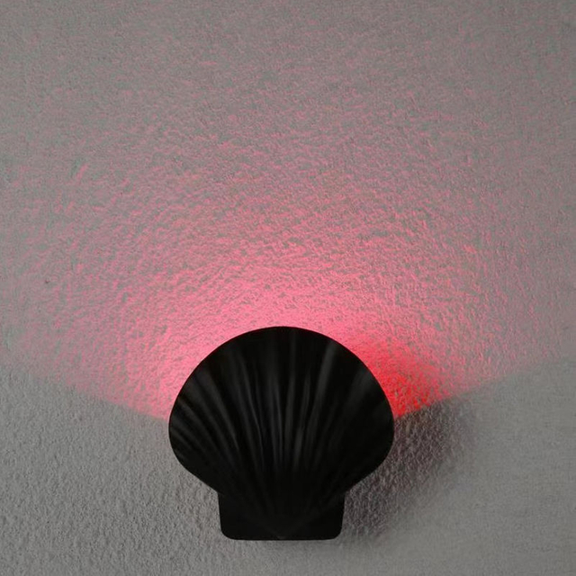 5W NIEUWE waterdichte lamp RGB-lichtkleur LED-schans moderne led-wandlamp buiten binnenverlichting loft tuinschelplamp