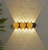 Nieuwe Gang Trappen Verlichting Led Wandlamp Outdoor Waterdichte IP65 Up En Down Wandkandelaar Acryl Licht Tuinverlichting 220V