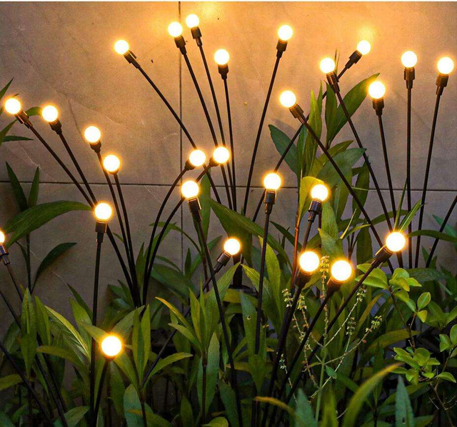 outdoor solar lamp solar outdoor wandlampen solar wandlampen Kerstvakantie Outdoor Park Resort Decoratie Stof Led kersttuin decoratie licht