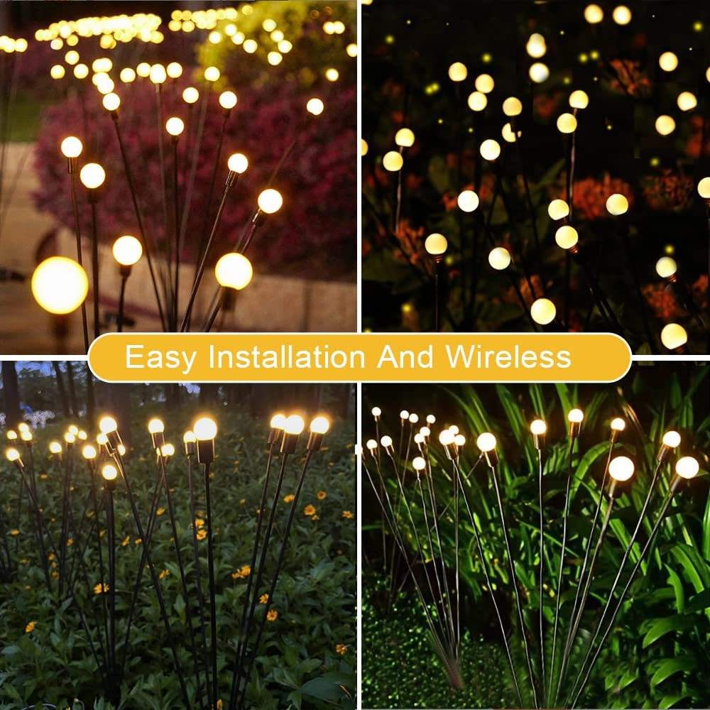 outdoor solar lamp solar outdoor wandlampen solar wandlampen Kerstvakantie Outdoor Park Resort Decoratie Stof Led kersttuin decoratie licht