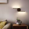 Moderne minimalistische koperen wandlamp Amerikaanse gangpad gang slaapkamer nachtkastje studielamp Nordic creatief LED-spiegellichtmeubilair