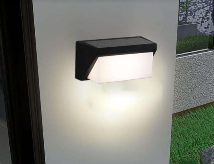 Solar Light Waterdicht Solar Led Light Outdoor Zonlicht Lamp voor Tuin Straat Landschap Balkon Decor Solar Wandlamp Outdoor