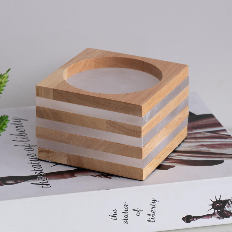 LED Maan Tafellamp Houten Tafel Bal Licht Dimbare Linnen Bal Rotan Lampenkap USB Slaapkamer Nachtkastje Nachtlampje Home Decor