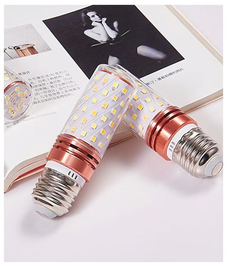 5W LED E14 lamp driekleur temperatuur maïs lamp 12W 16W 18W kroonluchter lamp voor indoor wandlamp