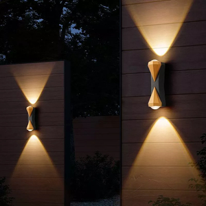 Nieuwe stijl op en neer waterdicht nachtlampje LED wandlamp IP65 85-265V wandlamp