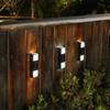 6LED Solar wandlamp IP65 buiten waterdichte binnenplaats licht tuin villa buiten muur waslamp wandlamp