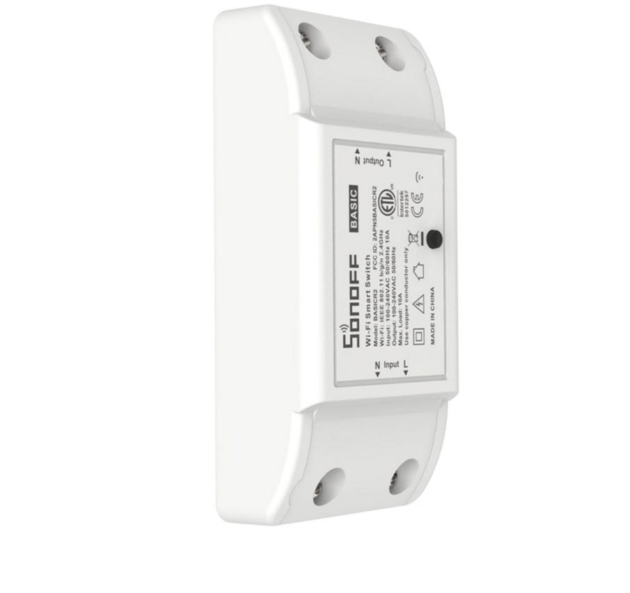 Itead Basic R2 Mini DIY Module Wifi Lichtschakelaar Draadloze APP Afstandsbediening Schakelaar 220V Smart Home Elektrische Schakelaars