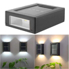 wandlamp op zonne-energie Smart lamp Outdoor Waterdicht voor garde op en neer trap wandlamp zonne-sconce nachtlampje Solar Wall Washer