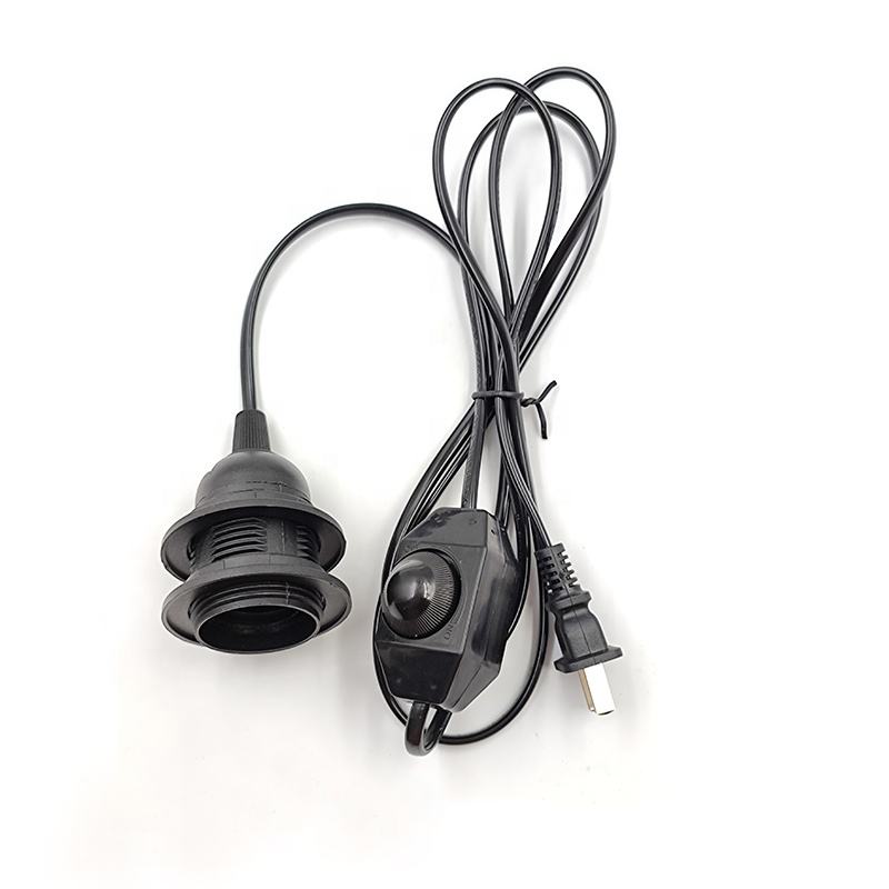 110 V 220 V 301 Dimmer Dimbare Schakelaar E26 E27 Elektrische draad plug Schakelaar En Draad 0.75mm 0.5mm 0.35mm E26 lamphouder