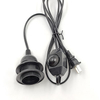 110 V 220 V 301 Dimmer Dimbare Schakelaar E26 E27 Elektrische draad plug Schakelaar En Draad 0.75mm 0.5mm 0.35mm E26 lamphouder