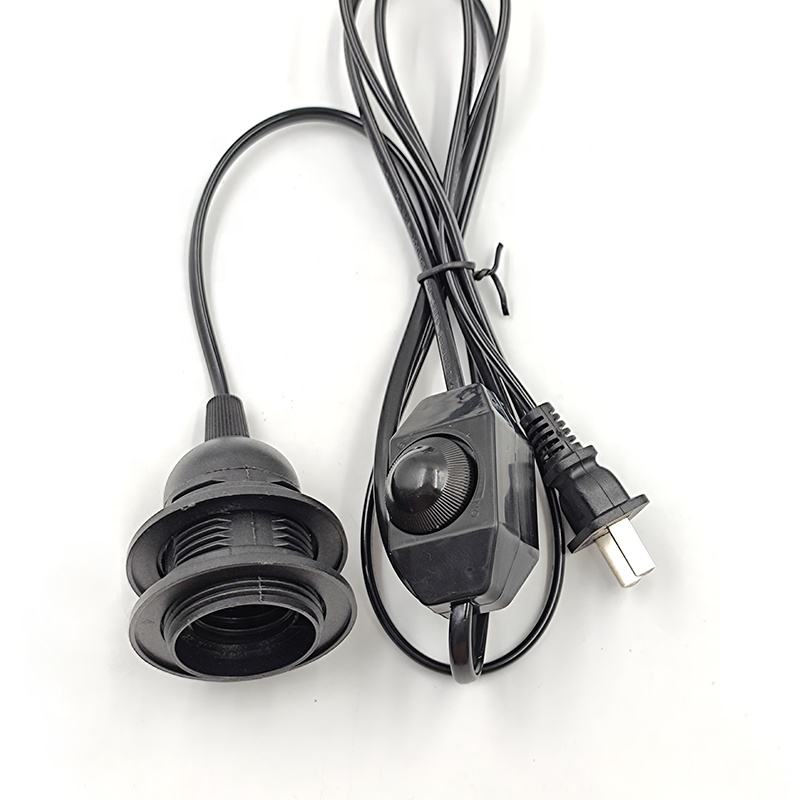110 V 220 V 301 Dimmer Dimbare Schakelaar E26 E27 Elektrische draad plug Schakelaar En Draad 0.75mm 0.5mm 0.35mm E26 lamphouder