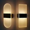 6w Acryl Wandkandelaar Piano Toetsen Wandlamp Voor Woonkamer Badkamer Slaapkamer Licht Armatuur 85-265V Nachtlampje