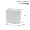  6W COB wandlamp up en down light wandlamp verstelbare wandlamp vierkante wandlamp 10*10*5 wandlamp 