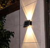 4LEDSolar Wandlamp Outdoor Waterdichte LED Wandlampen voor Binnenplaats Straat Landschap Tuin Decor Lamp Solar Outdoor Wandlamp