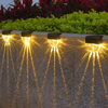 Warm Wit LED Solar Lamp Trap Outdoor Tuinverlichting Waterdichte Zonne-energie Balkon Licht Decoratie voor Patio Trap Hek