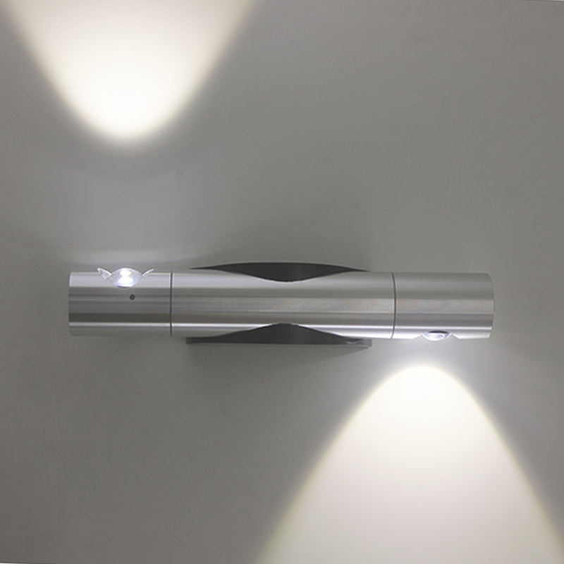 2x3W AC85-265V 360 Graden Rotatie LED Muur Verlichtingsarmaturen Lezen Wandlamp Spiegel Verlichting Trap Licht Moderne wandkandelaar