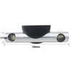 2x3W AC85-265V 360 Graden Rotatie LED Muur Verlichtingsarmaturen Lezen Wandlamp Spiegel Verlichting Trap Licht Moderne wandkandelaar