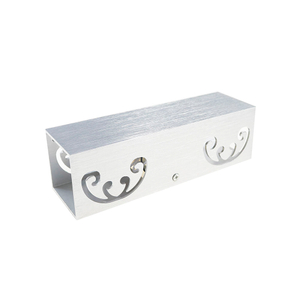 Nieuwe collectie 6W dubbele Butterfly Aluminium led-wandkandelaar voor binnenwandlampen Beauty Room bloem achtergrond nachtlampje