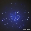 Outdoor vuurwerk koperdraad LED string 100leds waterdichte kerst fairy licht hangende decoratie verlichting aangedreven door batterij