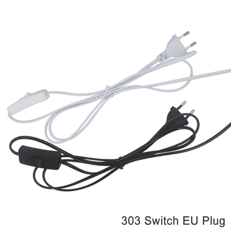 Lijn Kabel 303/304/317/301 Dimmer Netsnoer/Dubbele Knop Schakelaar EU Plug Draad voor LED Lamp/Bureaulamp Luminary USA