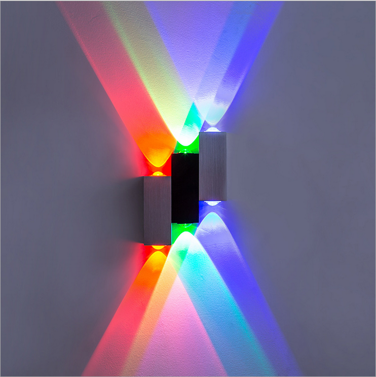 LED-wandlamp Op en neer trap Wandkandelaar Fabriekslevering 6W Aluminium binnenwandlampen Fabricage Decoratieve VERLICHTING