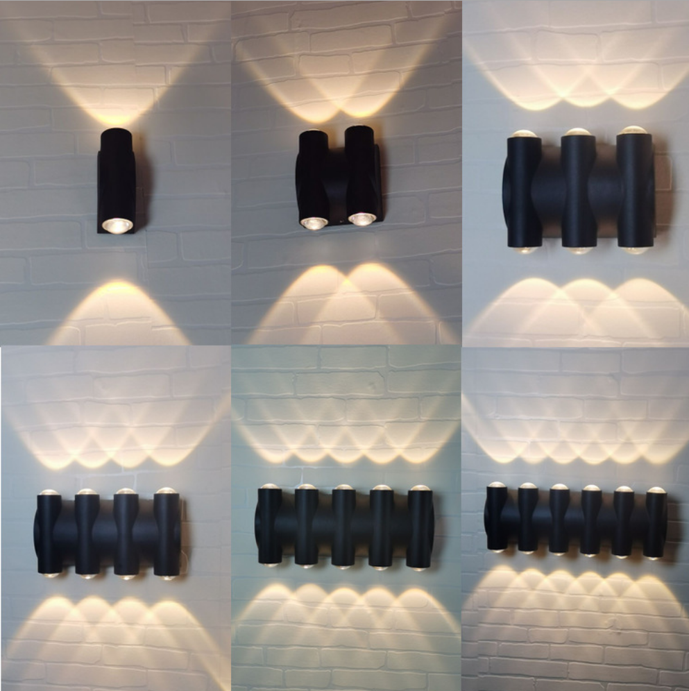 Moderne Wandkandelaar Lichten 12W LED Kamer Wandlampen Up Down Aluminium Wandverlichting Lampen voor Woonkamer Slaapkamer Gang