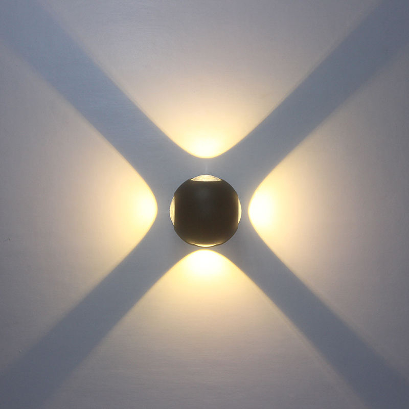 NIEUW Collectie Ball Lights Outdoor Down Light Multi-color Lights Buitenwandlampen Armatuur LED-wandlamp LED-wandlampen