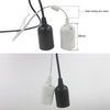 1.8 m Netsnoer Kabel E27 Lampvoeten EU plug met schakelaar draad voor Hanger LED Lamp e27 Hanglamp schorsing Socket Houder