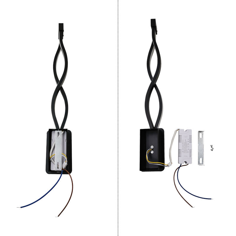 2.4G Lange golf wandlamp met controller LED Wandlamp minimalistische woonkamer trappenhuis slaapkamer bedden Bedlampje