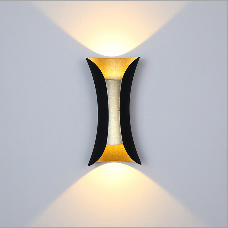 Tuin Wandlamp IP65 Outdoor Waterdichte LED Wandlamp 10W AC 110V 220V Verlichting Up En Down Wit & Kleur Ambiance Verschijnen