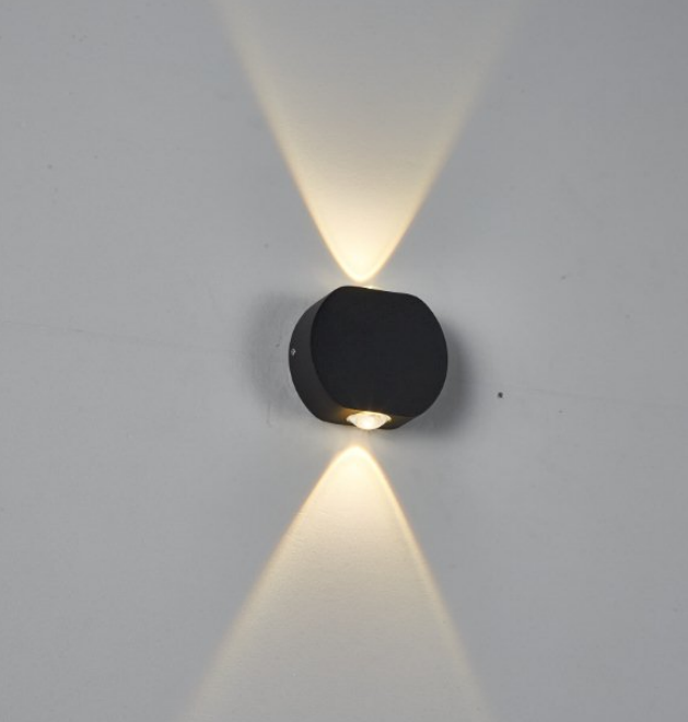 Outdoor 4W LED wandlamp Up and Down aluminium wandkandelaar Tuin LED wandlamp