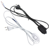 Dimbare 1.8 m EU/US Plug Licht Schakelen Ronde Schakelaar Snoer Kabel Plug Power voor LED Lampen lampenkap papier lichten ster lampen