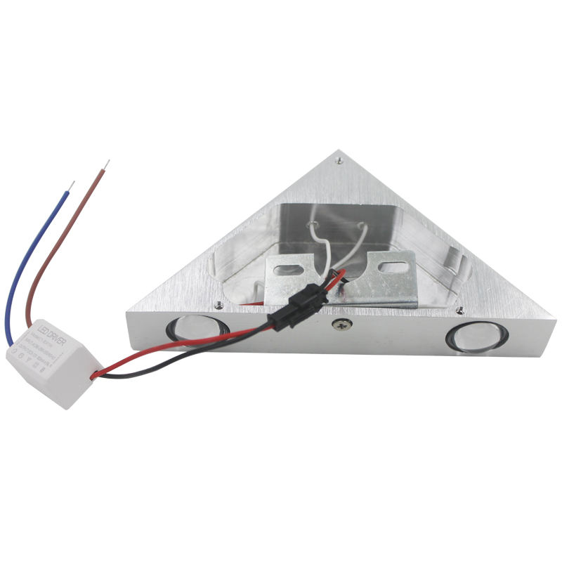 3W 9W moderne driehoek indoor wandgemonteerde LED-wandlamp voor thuis, aluminium voor huisdecoratie
