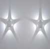 10W creatieve ronde LED-buitenwandlamp Corridor Vijfzijdige lichtgevende wandlamp