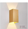 12W led-wandlamp buiten LED-wandkandelaar IP65 waterdichte vierkante metalen schotverlichting