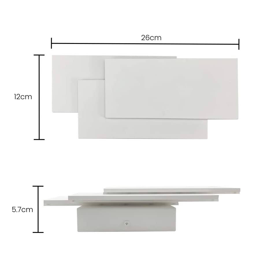 Nieuwe moderne 12W hotel led-wandlamp voor slaapkamer woonkamer nachtkastje binnendecoratie Black Modern Vanity verkoopt goed Elektronisch