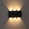 Up En Down Wandlamp 6W Waterdichte Outdoor Tuin Veranda Blaker Verlichting Veel Vraag Hot Koop Geen Batterij Wandmontage