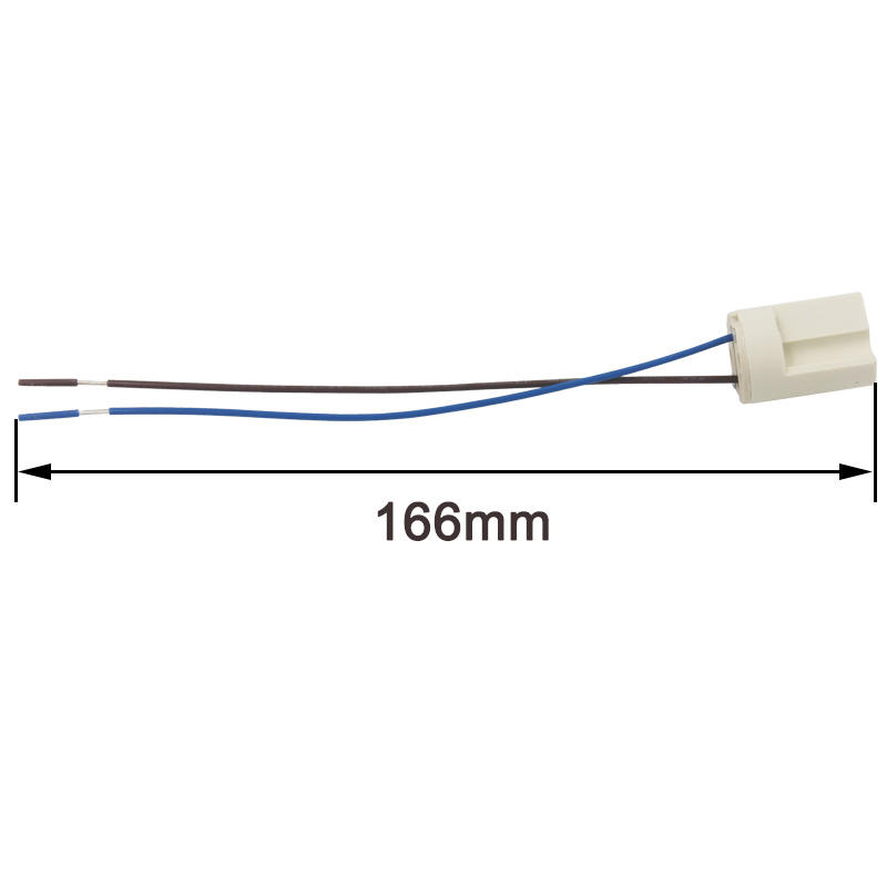 Hoge Kwaliteit G9 Led Lampvoet 250V 2A 18 Cm Keramische Socket G9 Type Halogeenlamp Houder Voor g9 Led Lamp Licht