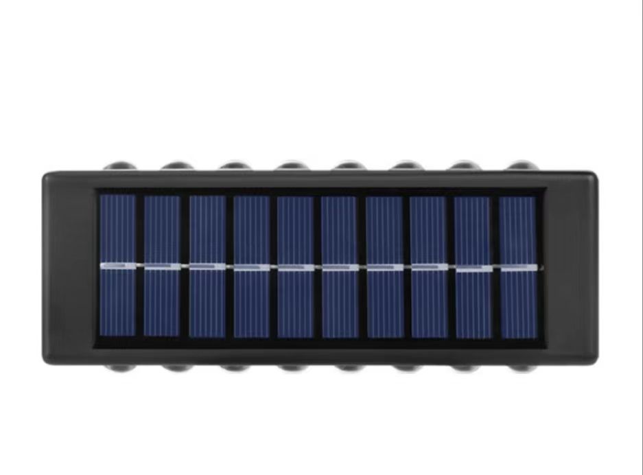 Solar outdoor tuinlamp huis wandlamp decoratie lay-out muur nieuwe op en neer lichtgevende sfeer wandlamp