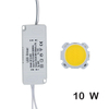 LED COB Lamp Kraal 10W-30W Lichtbron Chip + LED Driver Voeding Adapter Koud/Warm/natuurlijk Wit voor diy LED Spot light