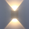 Buiten Verstelbare Up Down Step Gang Cube Cilinder Tuin Hotel Waterdichte Cob Led Wandlampen 220V Verlichting Up En Down