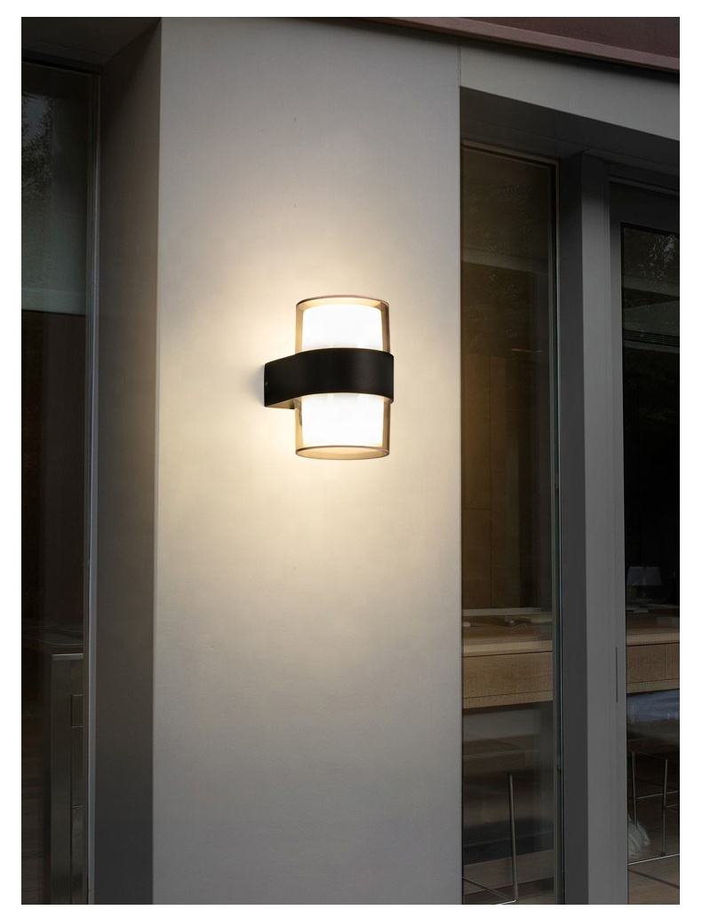 LED Innovatieve 2.4G Smart Afstandsbediening Drie kleurtemperatuur 3 Modi Kleuren Waterdicht IP65 wandlamp Up en Down
