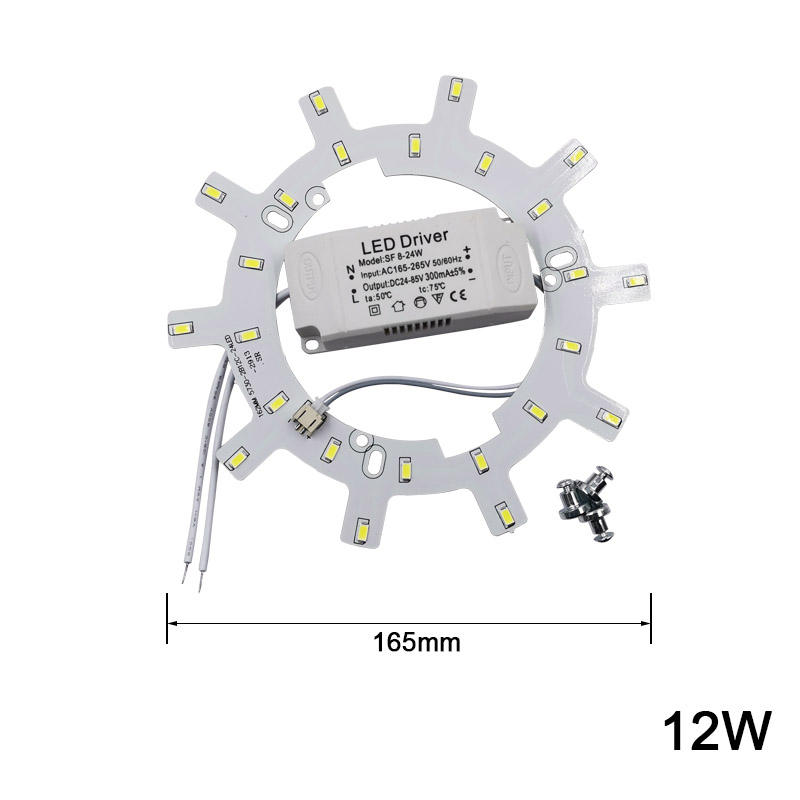 Moderne Led Plafond Verlichting 12-24W Keuken Lichtbron Module AC220V Woonkamer Energiebesparende Plafond Verlichting Retrofit Board
