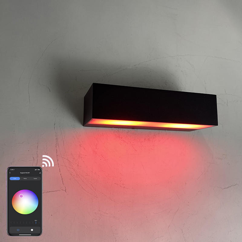 Intelligente wandlamp